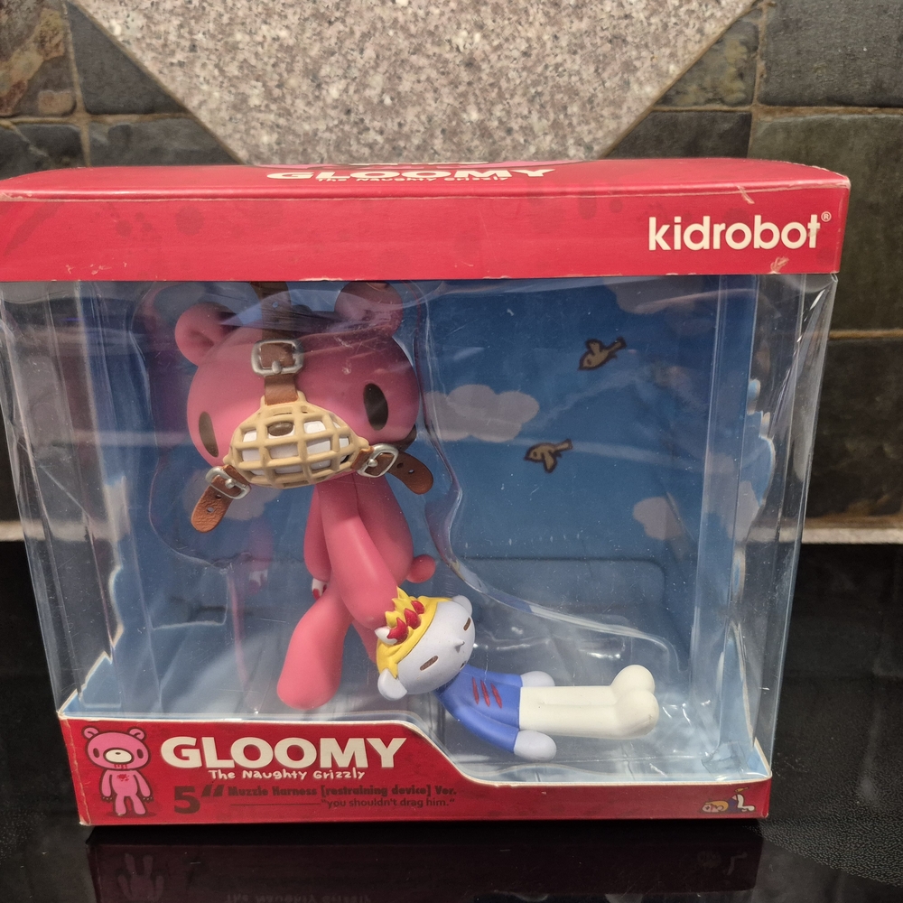 Pink and White Action Figure Playset